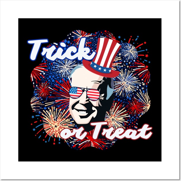 4th Of July Shirts Biden Happy 4th of July T-Shirt Wall Art by CharismaShop